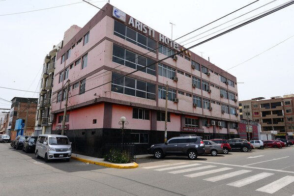 Overnatningsstedets facade