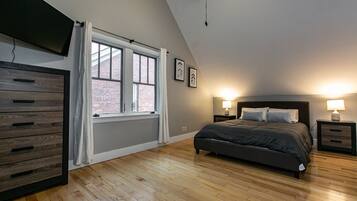 3 bedrooms, iron/ironing board, travel cot, WiFi