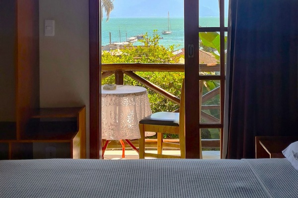 Comfort Double Room, Sea View | Minibar, in-room safe, blackout drapes, WiFi (free)