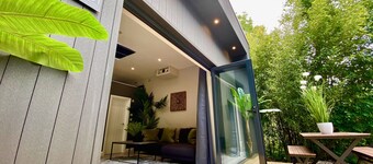 Sunridge Cube 1 with Hot Tub & Giant Home Cinema