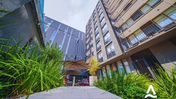 Fassade der Unterkunft