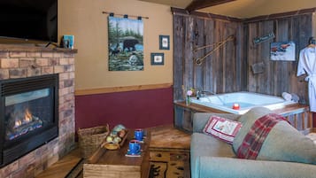 Deluxe Cabin | Living area