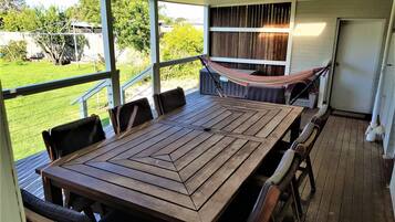 Outdoor dining