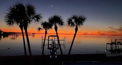 Sunset Retreat - 2 Bedroom, 2 Bath Bayfront home with private pool & Hot Tub