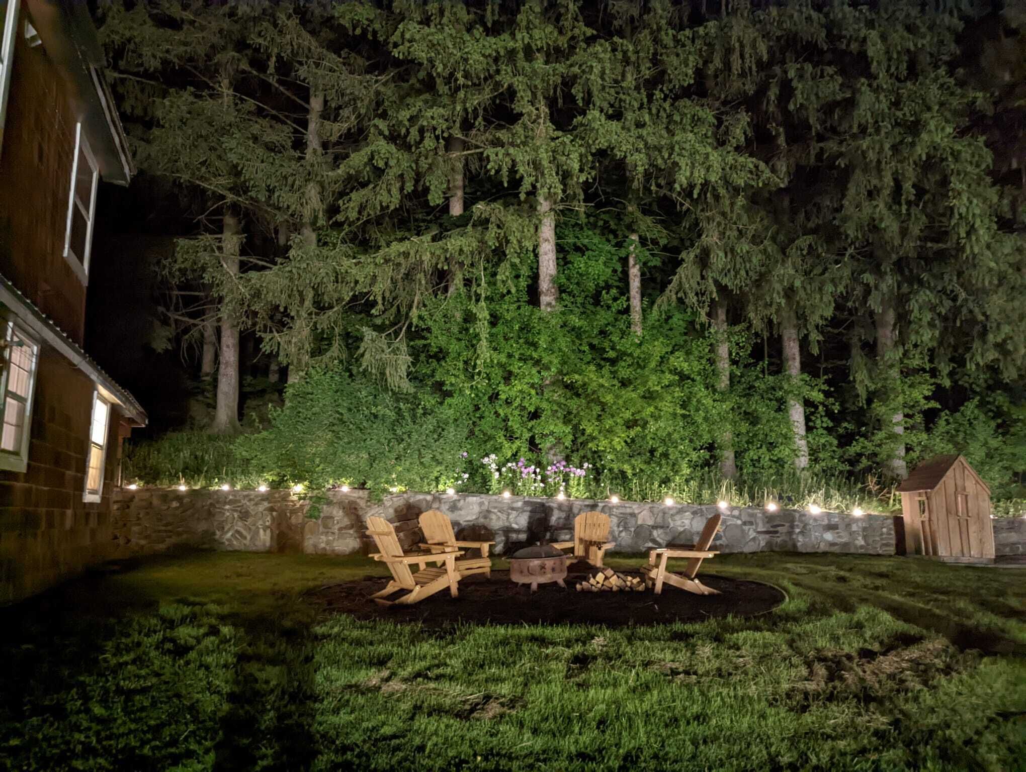 Overnattingsstedets uteområder