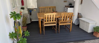 Studio for two guests with patio/terrace, air conditioning and wifi