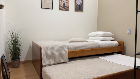 1 habitación, wifi gratis y ropa de cama