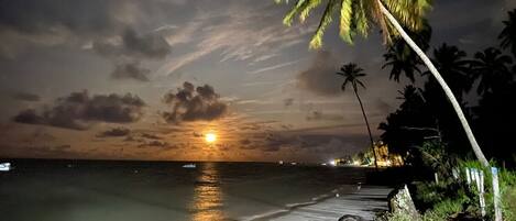 Enjoy a peaceful retreat with a jetty and serene ocean views.