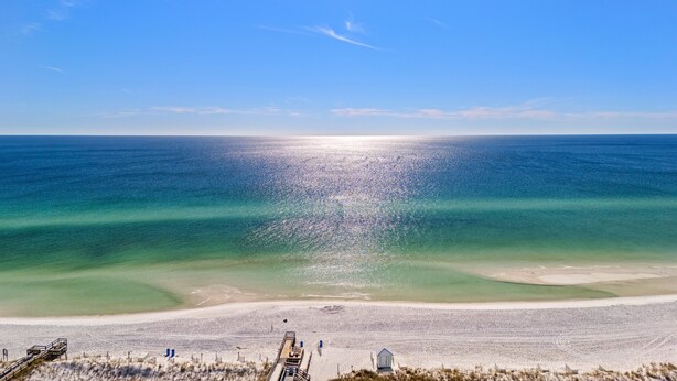 On the beach - Destin West Osprey 604  ~ 3BR w/ Bay & Lazy River Views! (Fort Walton Beach)