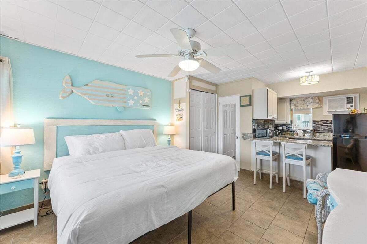 1 bedroom, iron/ironing board, free WiFi, bed sheets