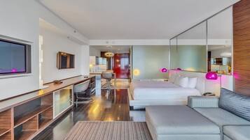 In-room safe, desk, iron/ironing board, WiFi (free)