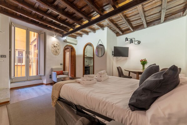 1 Schlafzimmer, Bügeleisen/Bügelbrett, WLAN, Bettwäsche