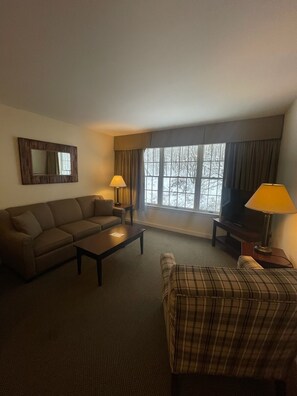 TV - Ski In & Ski Out - Deluxe 1 Bedroom Condo Sleeps 5 (Hancock)