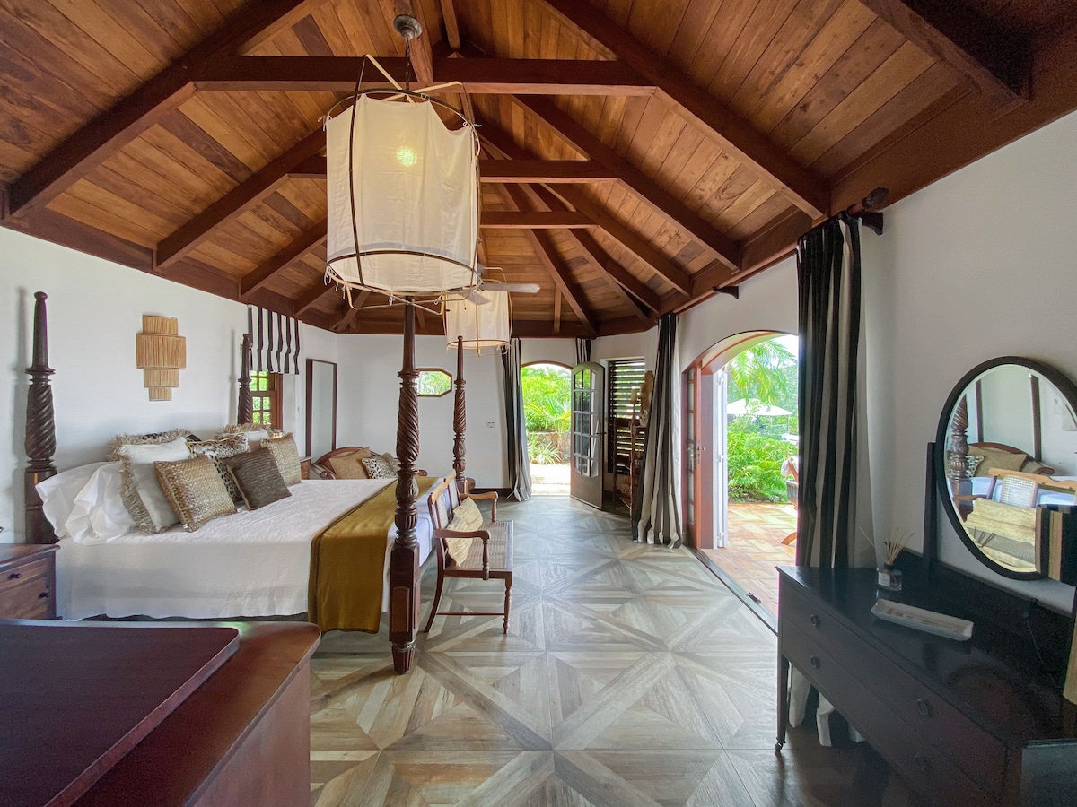 Bedroom with balcony