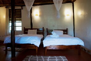 Casa de campo superior | Insonorización y ropa de cama 