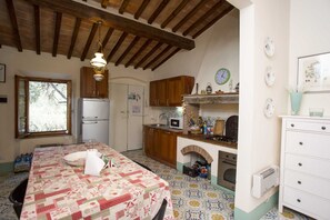 Fridge, microwave, oven - CASA NOCELLA - CASA NOCELLA BRUNA (Rio dell'Elba)