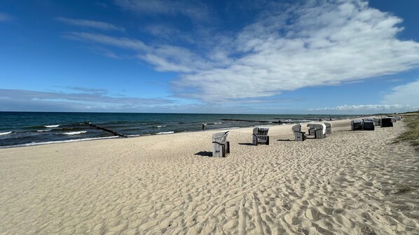 Tæt på stranden