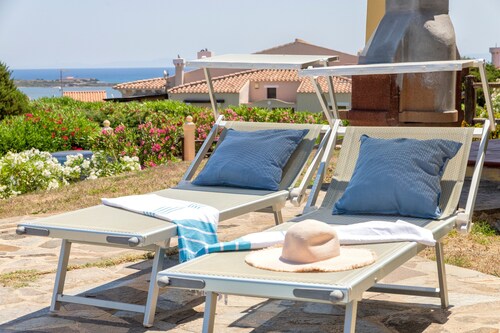 Villa "Azzurra" avec vue sur la mer, piscine et jardin