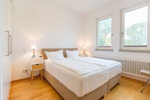 2 Schlafzimmer, Zimmersafe, WLAN, Bettwäsche
