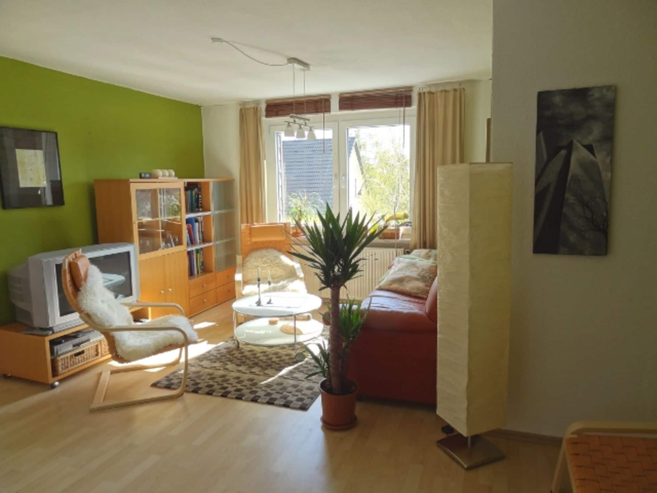 Fernseher, Kamin