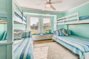 2 chambres, bureau, Wi-Fi, draps fournis