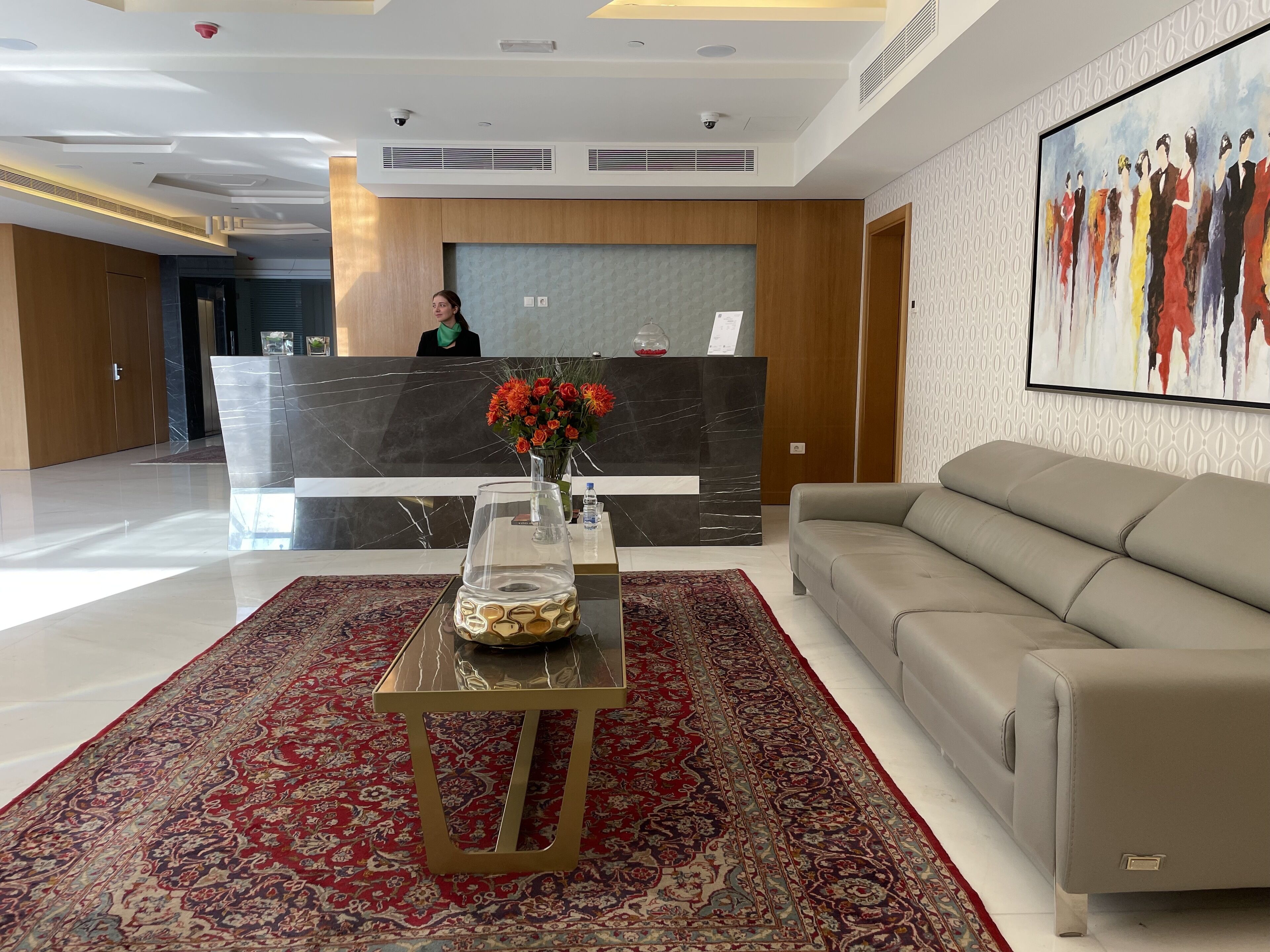 منطقة الاستقبال