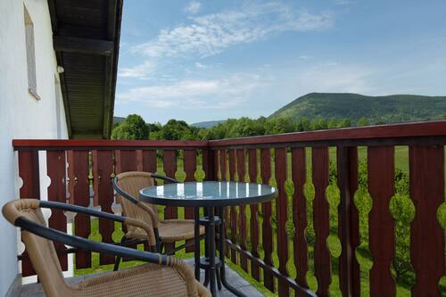 Kolmen hengen huone (Room With Landscape View) | Terassi/patio