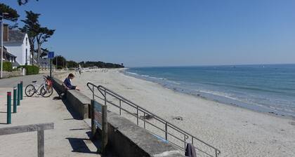 Cozy Beach House for 5-6 with Garden, Pool Access, 300m from Roaliguen Beach, Sarzeau