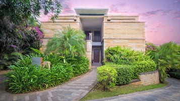 Premium bedding, down duvets, memory-foam beds, free minibar