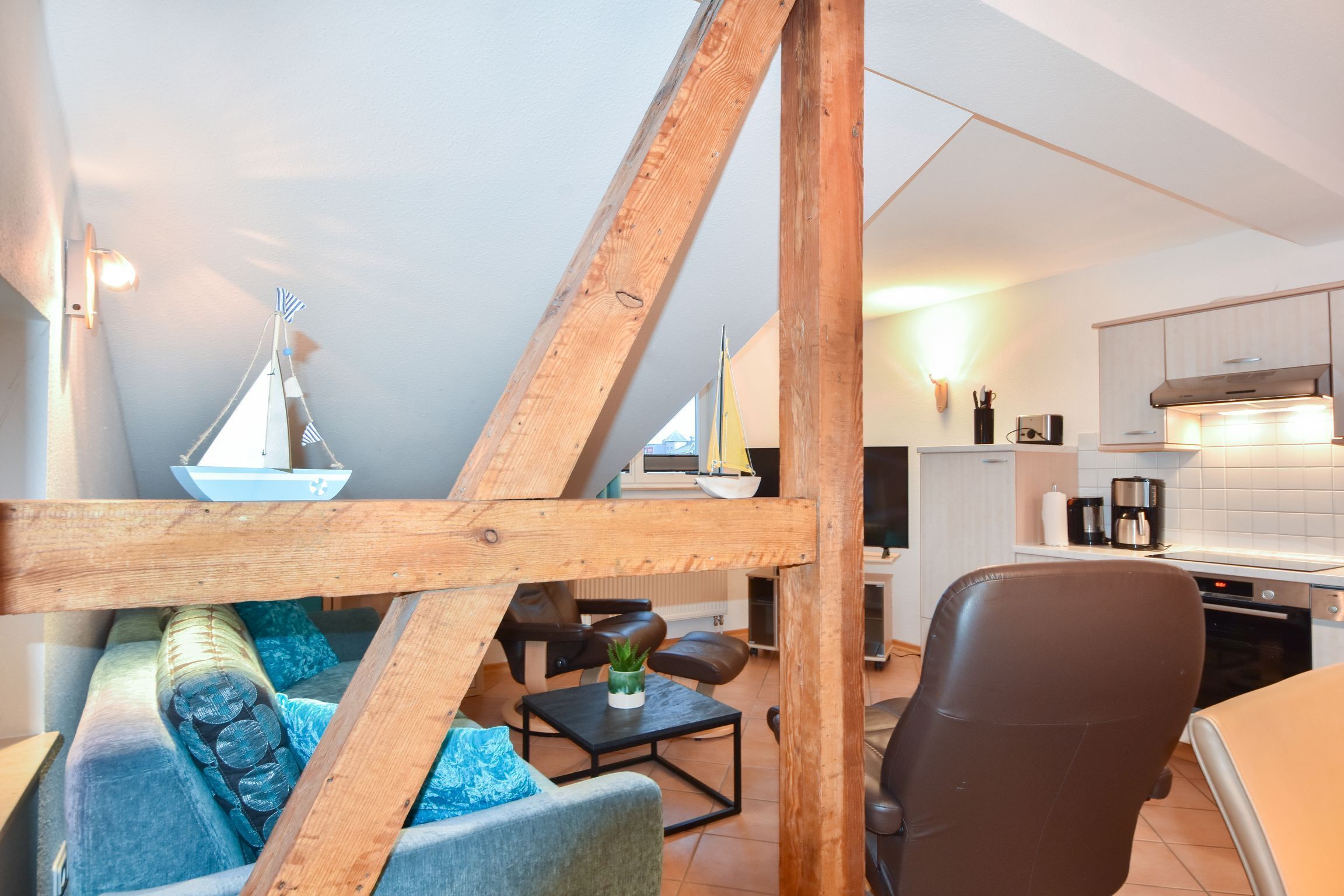 Tv, dvd-spelare och en stereo