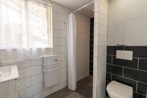 Shower, hair dryer