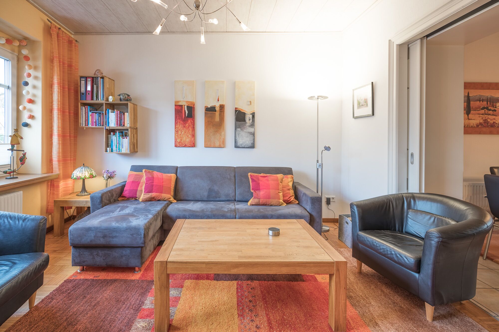 TV, fireplace, DVD player, stereo