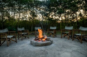 Fireplace - Simba Safari Camp (Fort Portal)