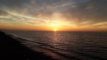 Tæt på stranden