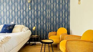 1 chambre, fer et planche Ă repasser, Wi-Fi gratuit, draps fournis