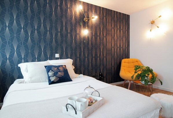 1 bedroom, iron/ironing board, free WiFi, bed sheets