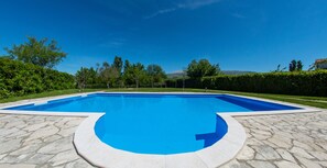Seasonal outdoor pool