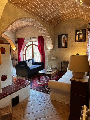 TV, fireplace, DVD player, books - Villa de Charme " L'Ombria " exceptional setting (Belgodère)