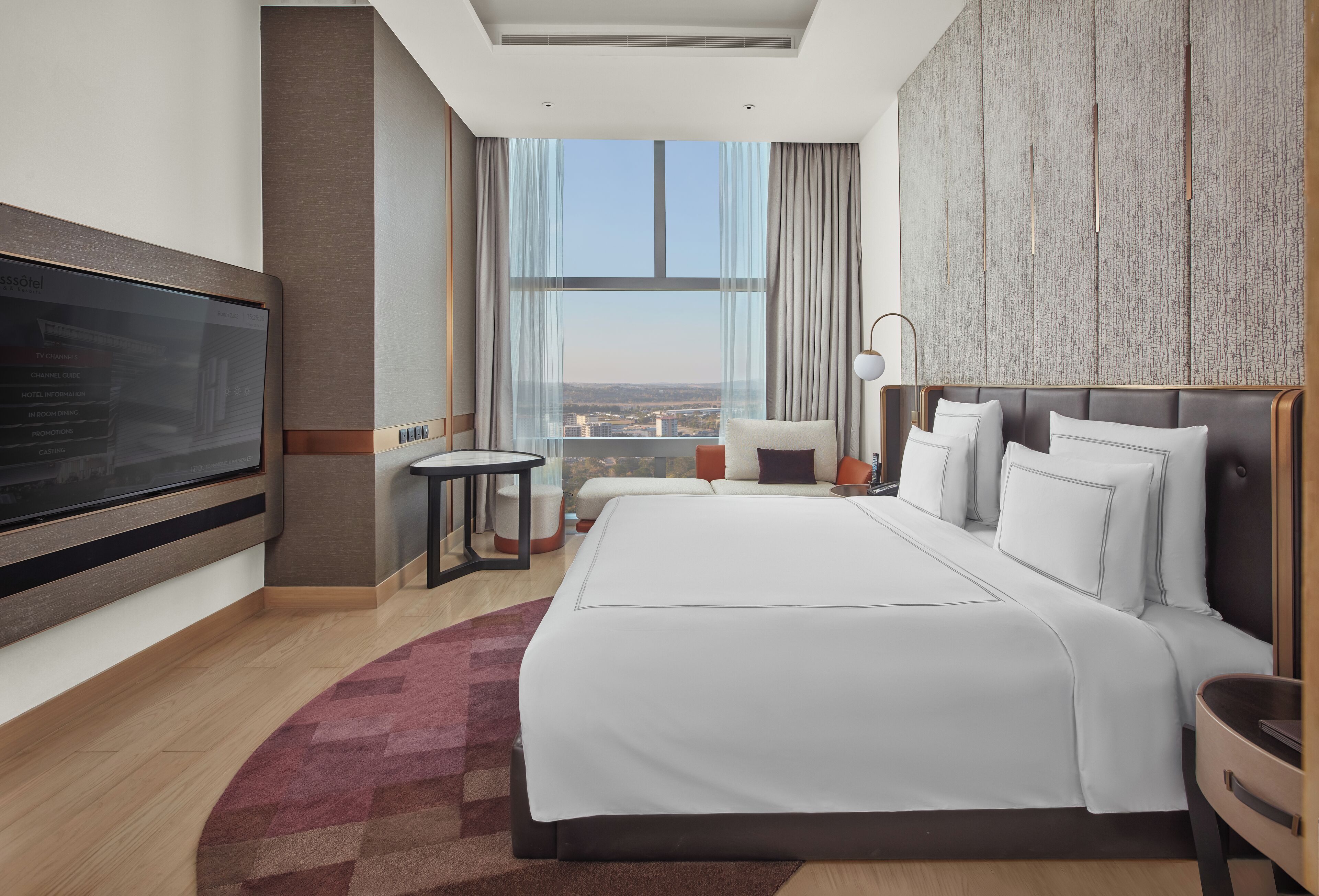 swiss, presidential suite, 1 king bed | memory-foam beds, minibar, in-room safe, desk