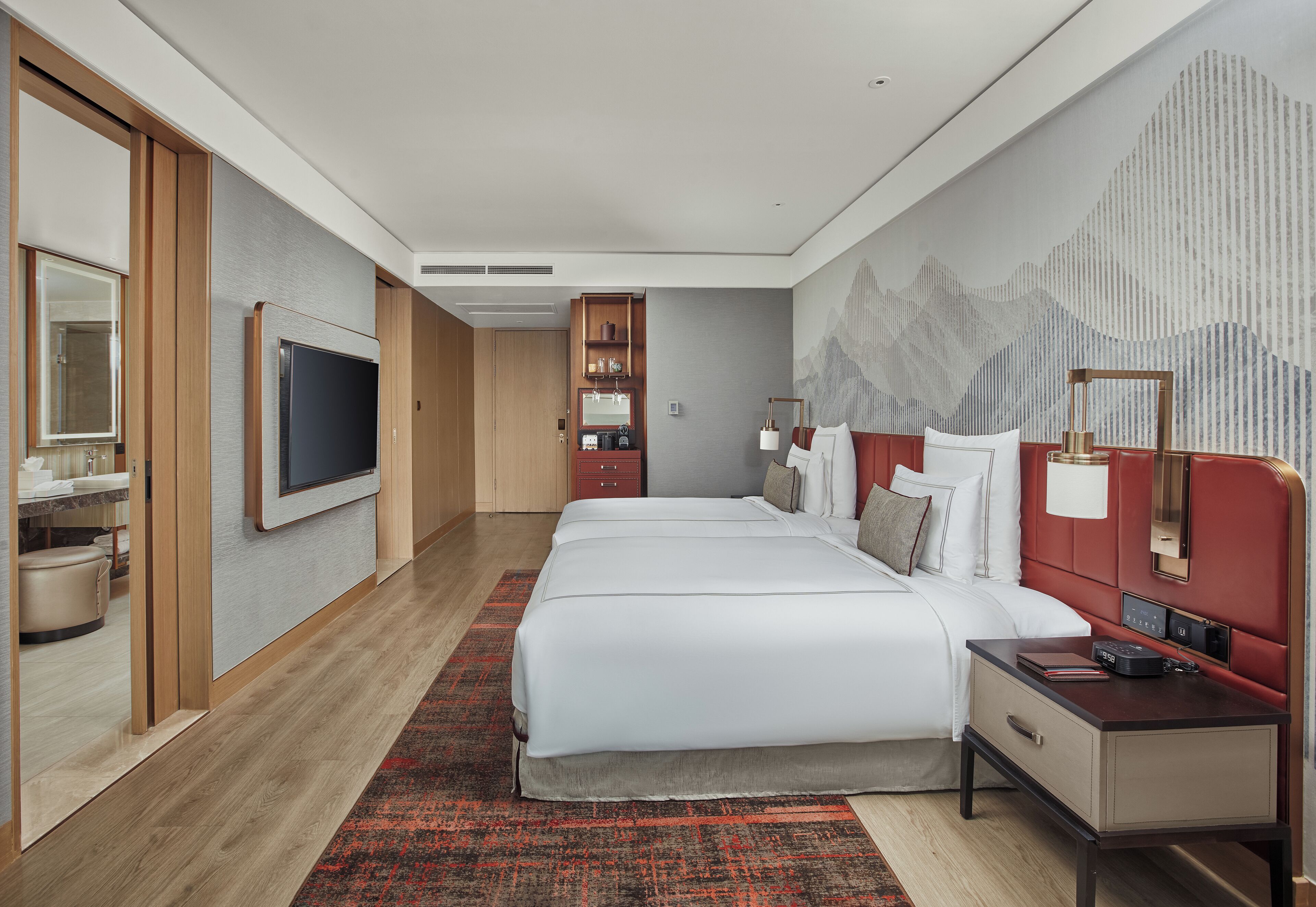 Colchones con efecto memoria y minibar 