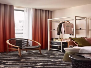 Suite, 1 cama matrimonial (XXL Mama Suite) | Ropa de cama de alta calidad y minibar 