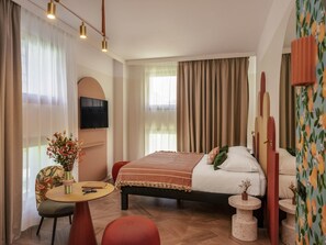 Kamar Superior, 1 Tempat Tidur King | Brankas, kedap suara, tempat tidur bayi gratis, dan Wi-Fi gratis