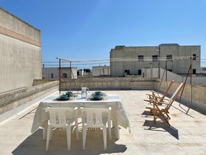 Outdoor dining - A&B Leuca Home - Delightful apartment in the heart of Leuca (Santa Maria di Leuca)