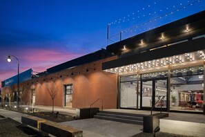 Blick von der Unterkunft