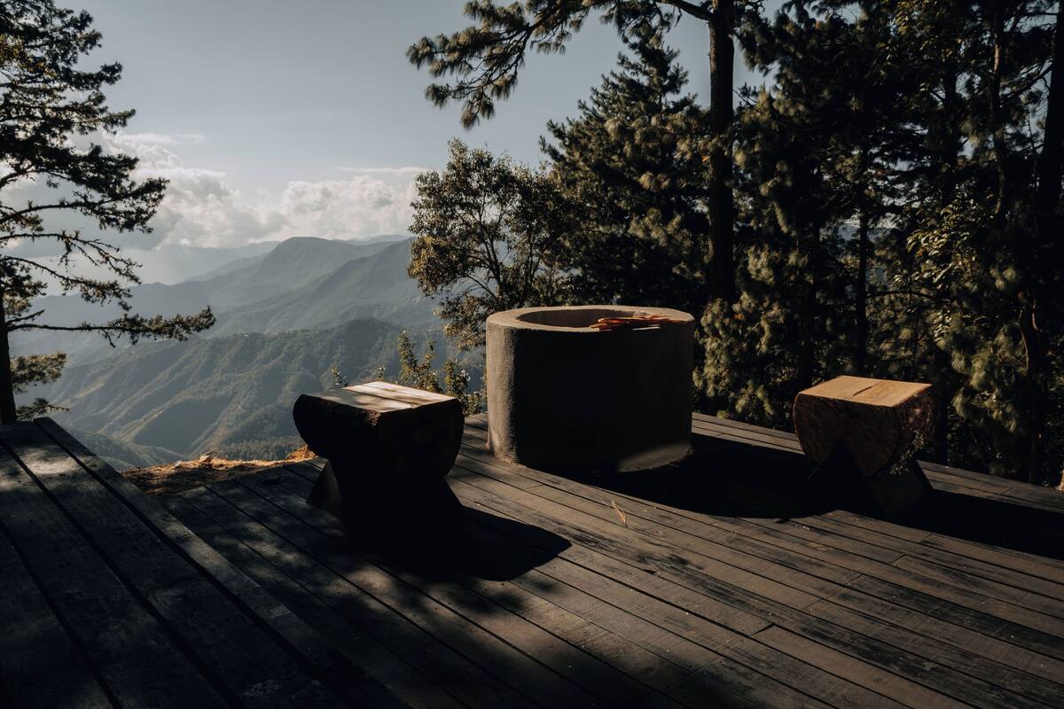 Cabane Signature, 1 chambre, cheminée, vue montagne | Extérieur