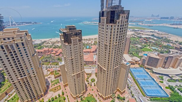 Apartment - Stunning Marina Seaview Apartment 4 BR JBR (Dubai)