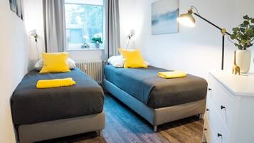 2 sovrum, strykjÀrn/strykbrÀda, wi-fi och sÀngklÀder