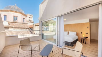 1 chambre, couette en duvet d'oie, minibar