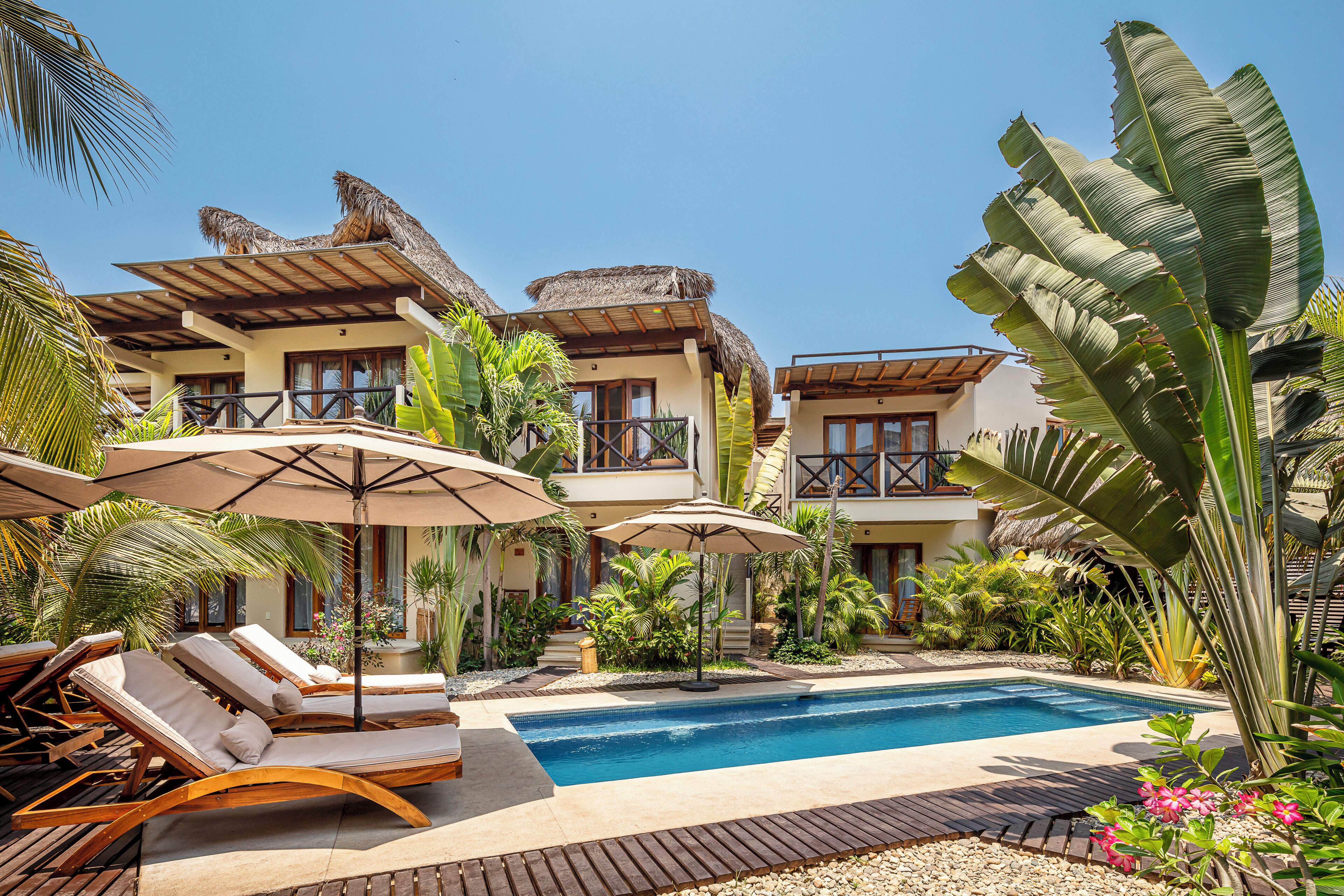 Majoituspaikan julkisivu