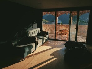 Vue depuis l’hébergement